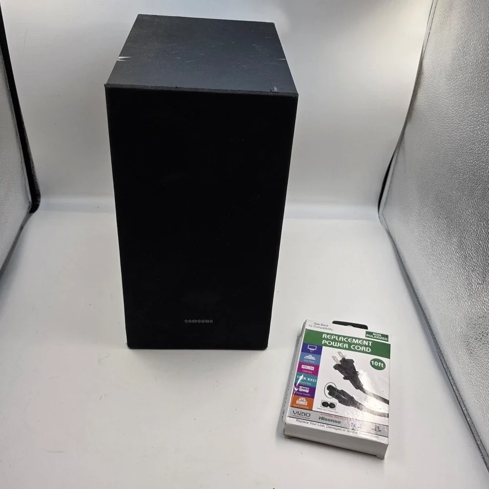 Samsung PS-WR45BB Wireless Subwoofer Black with New 10ft Power Cord 28W 2020